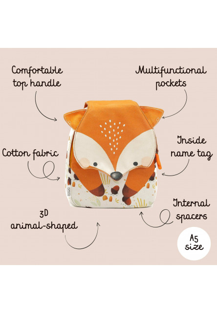 Mini batoh  - fox crunchy