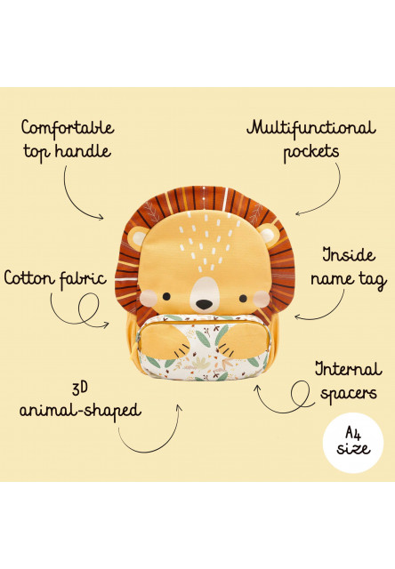 Junior batoh  - lion chompy