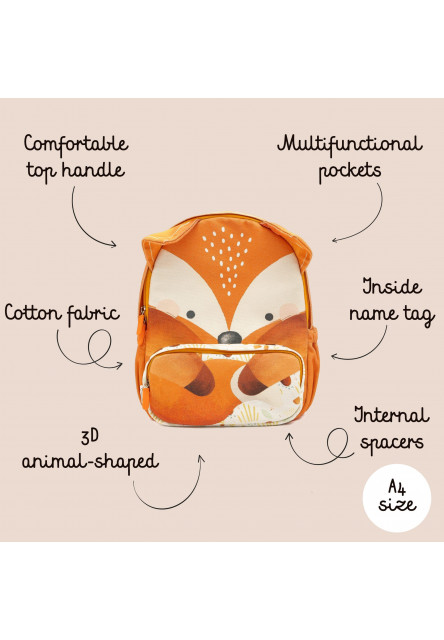 Junior batoh  - fox crunchy