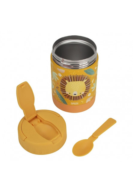 Detská termoska na jedlo  - chompy the lion - 350ml