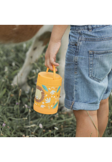 Detská termoska na jedlo  - chompy the lion - 350ml