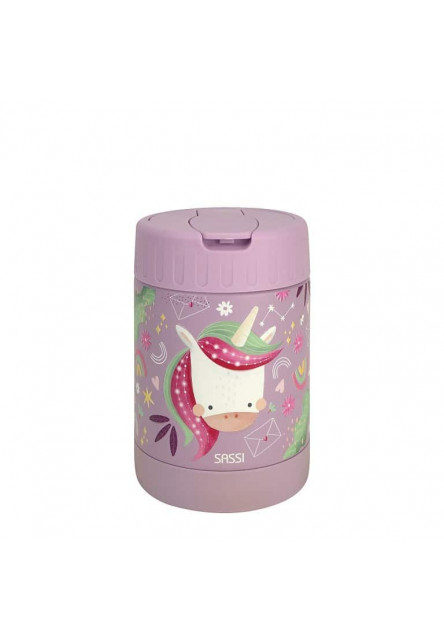 Detská termoska na jedlo  - sparkly the unicorn - 350ml