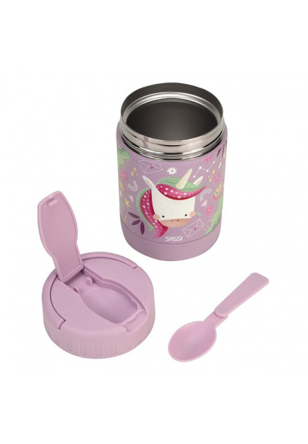 Detská termoska na jedlo  - sparkly the unicorn - 350ml