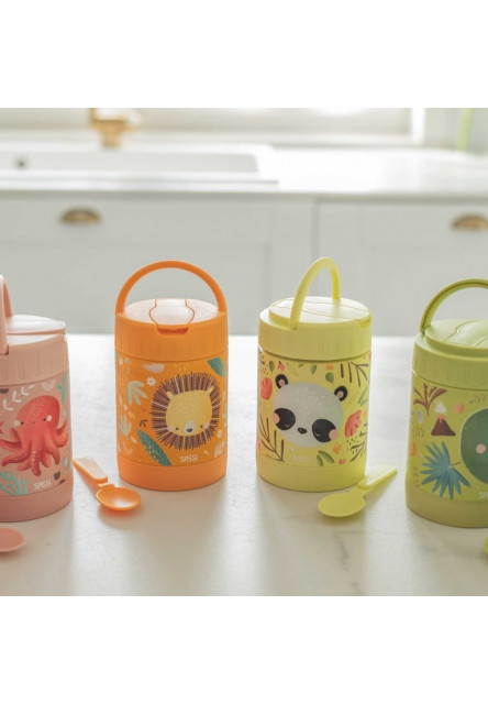 Detská termoska na jedlo  - gnummy the panda - 350ml