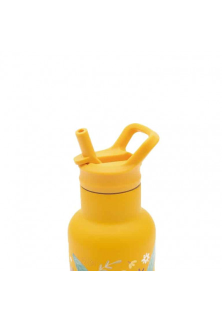 Termofľaša so slamkou  - chompy the lion - 350ml