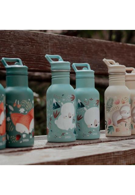 Nerezová fľaša  - munchy the bear - 500ml