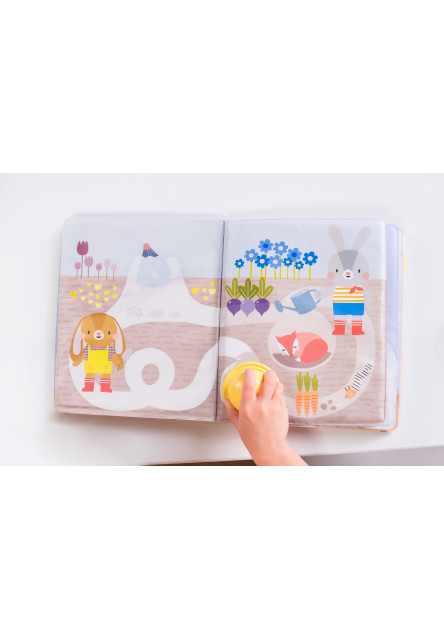 Kúzelná knižka s maľovaním vodou