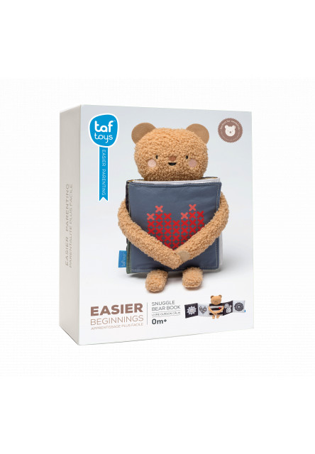 Medvídek plyšový s knížkou Snuggle Bear