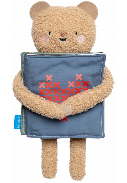 Medvídek plyšový s knížkou Snuggle Bear