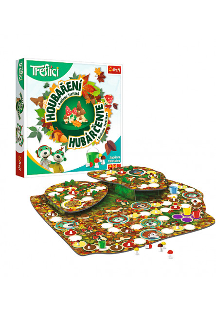Trefl GAME Mushrooms picking with Treflik Family CZ SK