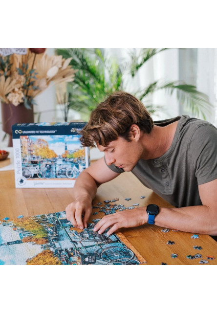 Trefl Prime puzzle 1000 UFT - Potulky: Jeseň v Amsterdame, Holandsko
