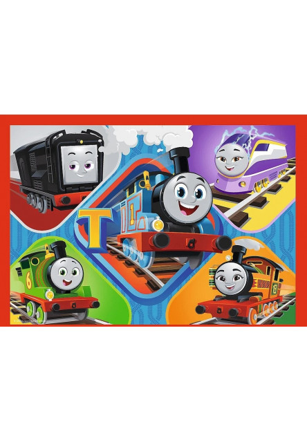 Puzzle 4v1 - Úžasný Tom / Thomas and Friends
