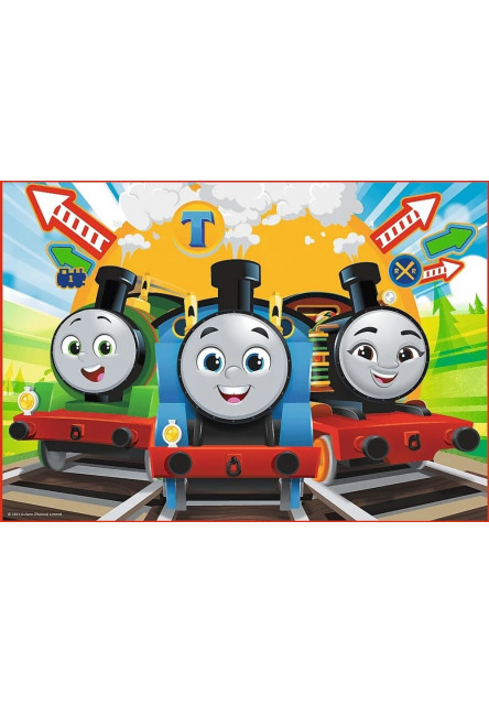 Puzzle 4v1 - Úžasný Tom / Thomas and Friends