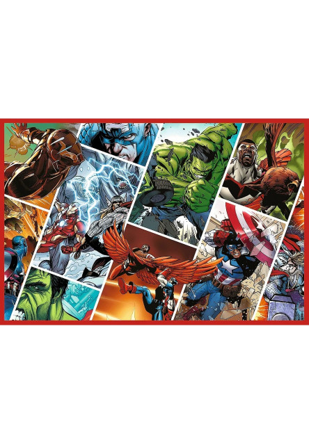 Trefl Puzzle Marvel 2 x 200 dielikov Obrancovia sveta