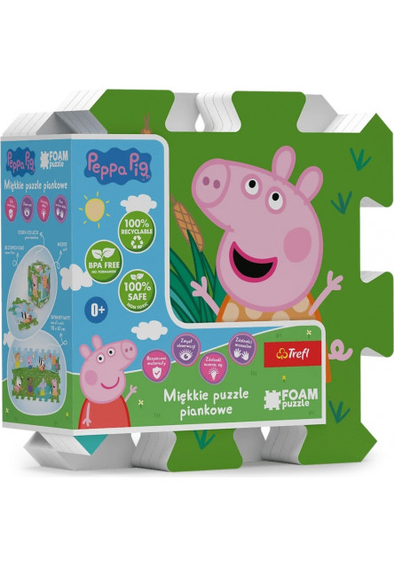 Trefl penové puzzle, prasiatko Peppa Pig