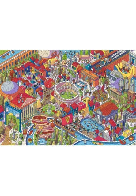 Trefl Puzzle Eye-Spy Sneaky Peekers, Rím 1000 dielikov