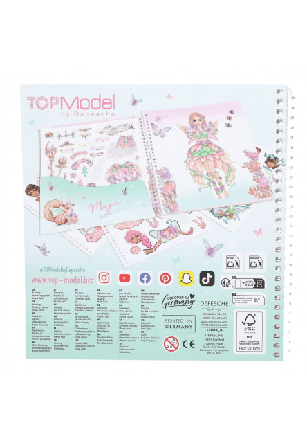 Kreatívny zošit  Dress me up Fantasy