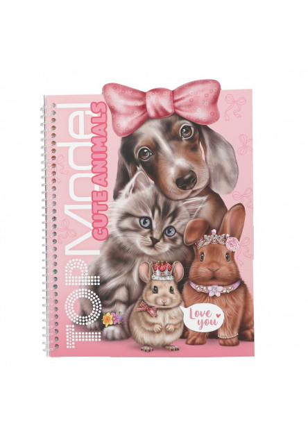 Kreatívny zošit Dress me up CUTE ANIMALS