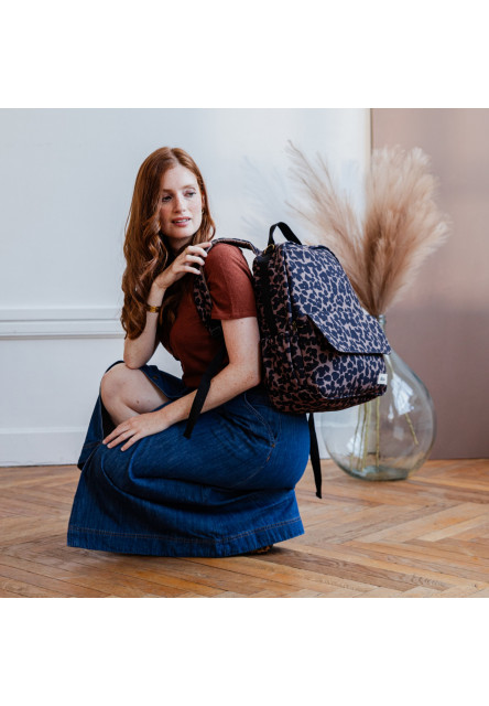 Prebaľovací batoh Tokyo Leopard