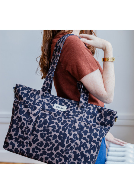 Prebaľovacia taška Madrid Leopard