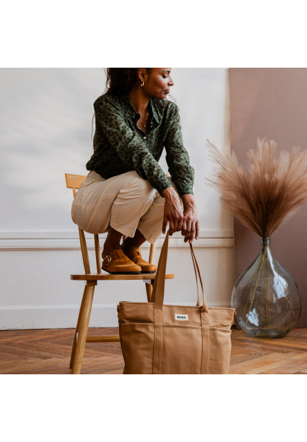 Prebaľovacia taška Madrid Cognac