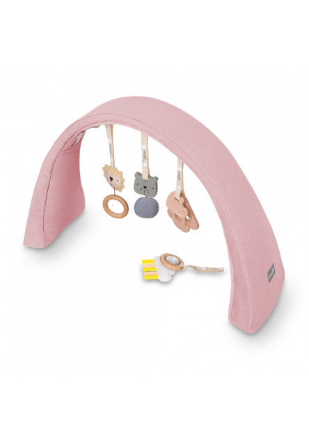 Nastavitelná hrazdička pro miminko s hračkami Sleepee Pink
