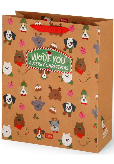 Darčeková taška Legami Gift Bag - Large - Dogs