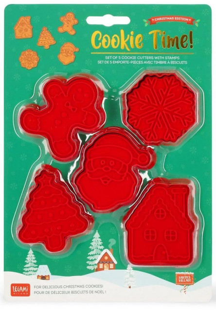 Set vykrajovačov na pečivo Legami Cookie Time!