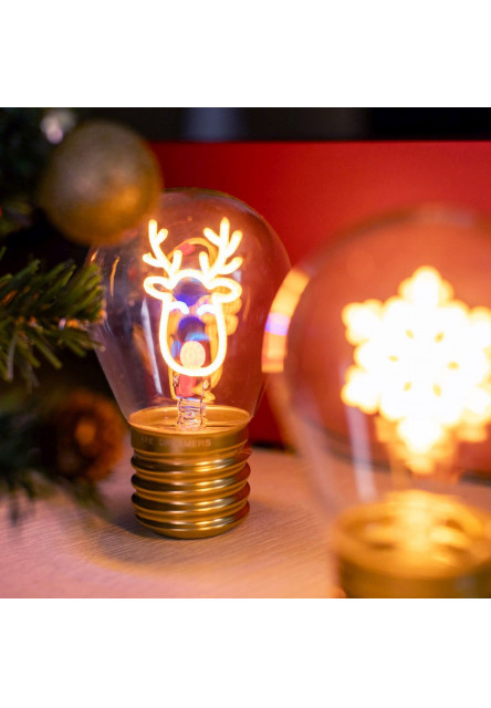 Dekoračné svetlo Legami Cordless Lightbulb - Reindeer