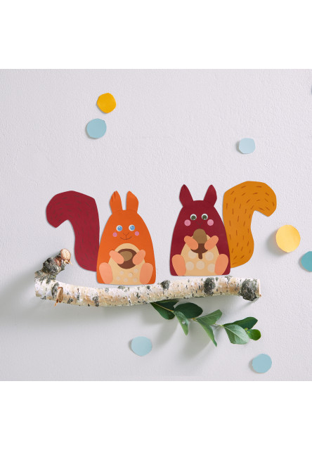 Kreatívna sada Prvé strihanie veveričiek