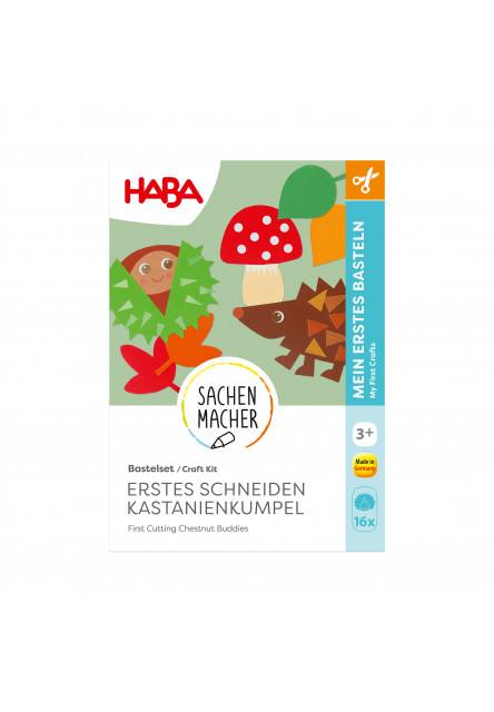 Kreatívna sada Prvé strihanie gaštanových kamarátov