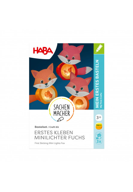 Kreatívna sada Prvé nalepovacie mini svetielko Líška