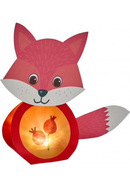 Kreatívna sada Prvé nalepovacie mini svetielko Líška