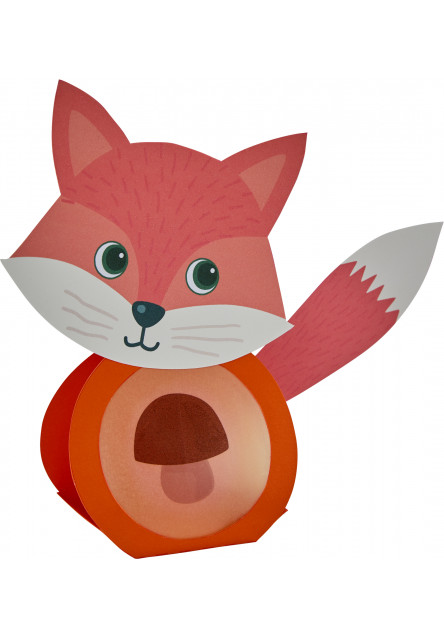 Kreatívna sada Prvé nalepovacie mini svetielko Líška