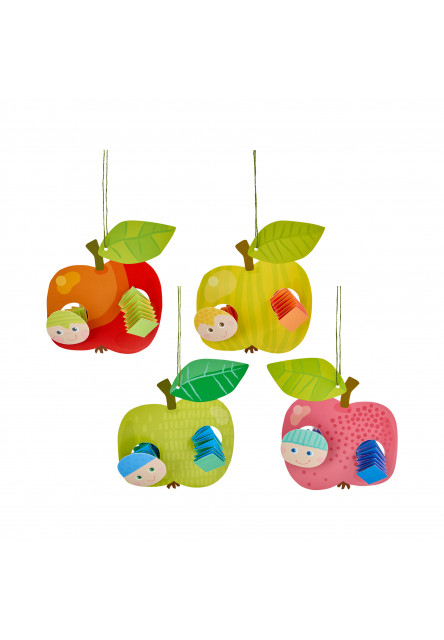 Kreatívna sada Prvé skladacie jablko s červíkom