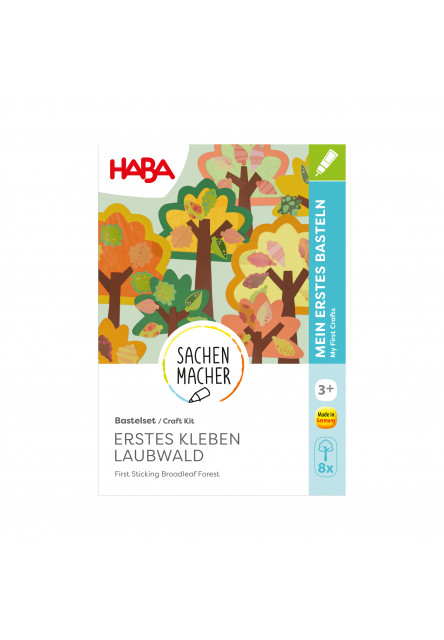 Kreatívna sada Prvé nalepovacie zvieratká z listnatého lesa