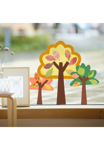 Kreatívna sada Prvé nalepovacie zvieratká z listnatého lesa