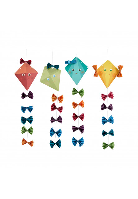 Kreatívna sada Prvé skladacie šarkany