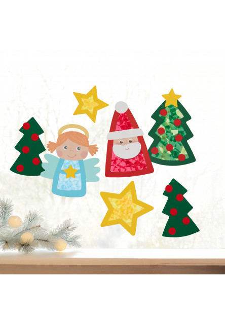 Kreatívna sada Prvé nalepovacie vianočné motívy