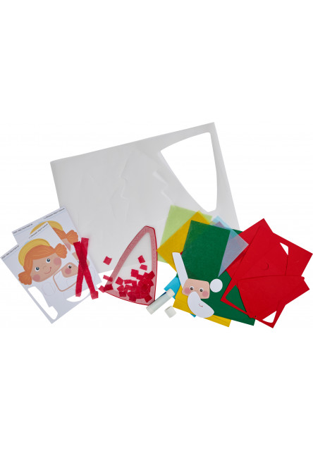 Kreatívna sada Prvé nalepovacie vianočné motívy