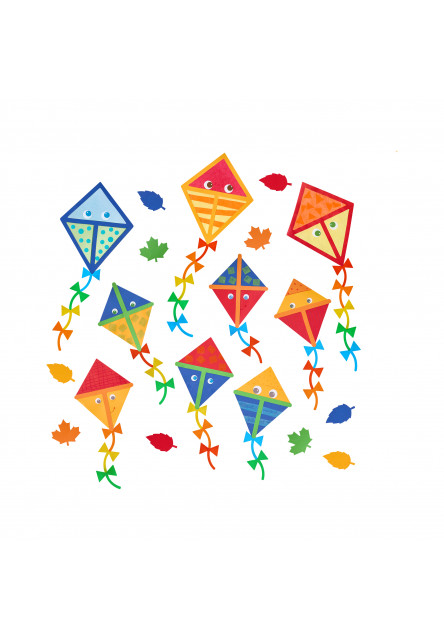 Kreatívna sada Okenný obrázok Lietajúci šarkan