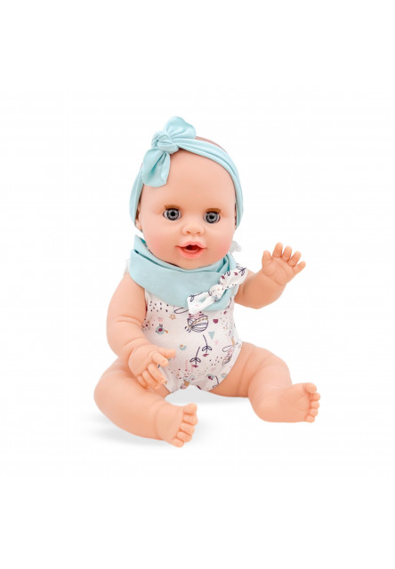 Interaktivní panenka s příslušenstvím Baby Susú Aquamarine
