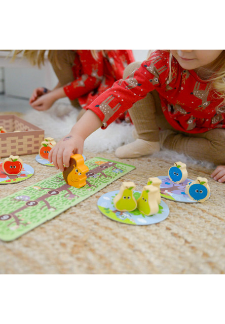 Hra Ovocný sad a veverička