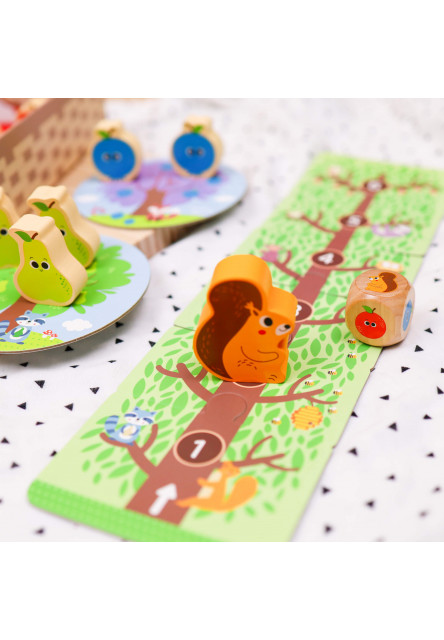 Hra Ovocný sad a veverička