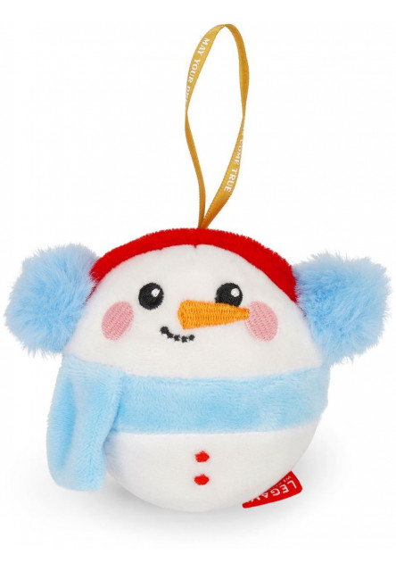 Plyšová dekorácia Legami Plush Christmas Decoration - Oh-Oh-Ohrnaments - Snowman