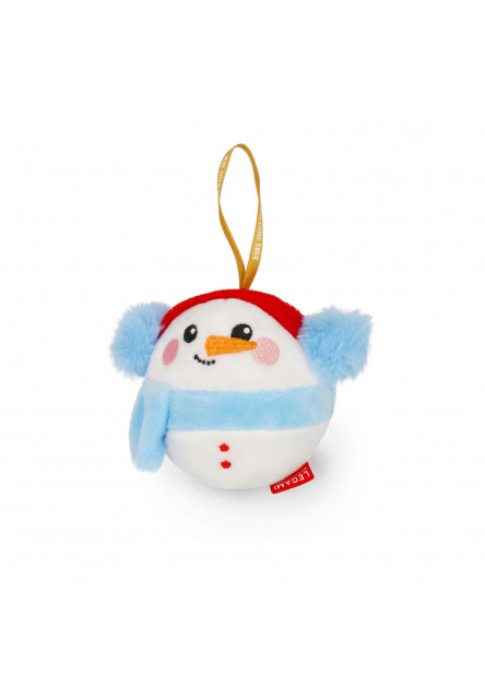 Plyšová dekorácia Legami Plush Christmas Decoration - Oh-Oh-Ohrnaments - Snowman