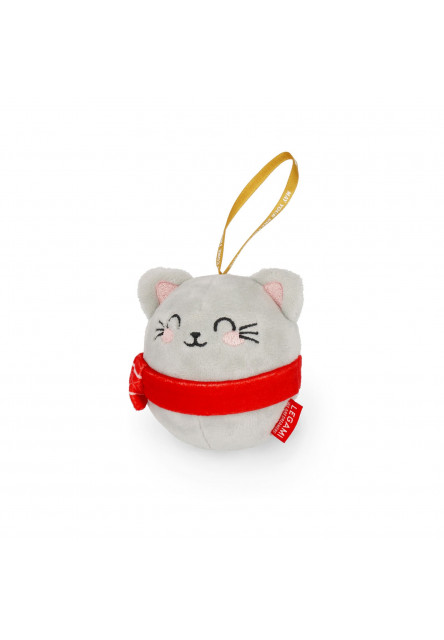 Plyšová dekorácia Legami Plush Christmas Decoration - Oh-Oh-Ohrnaments - Kitty