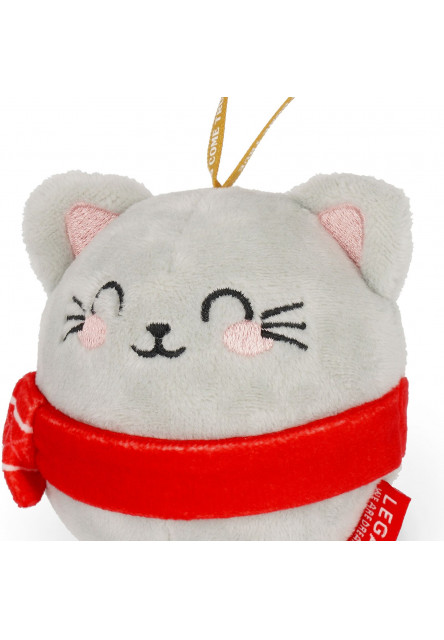 Plyšová dekorácia Legami Plush Christmas Decoration - Oh-Oh-Ohrnaments - Kitty