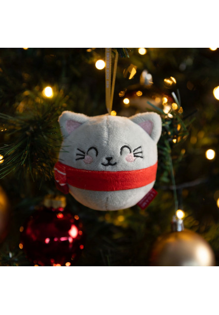 Plyšová dekorácia Legami Plush Christmas Decoration - Oh-Oh-Ohrnaments - Kitty