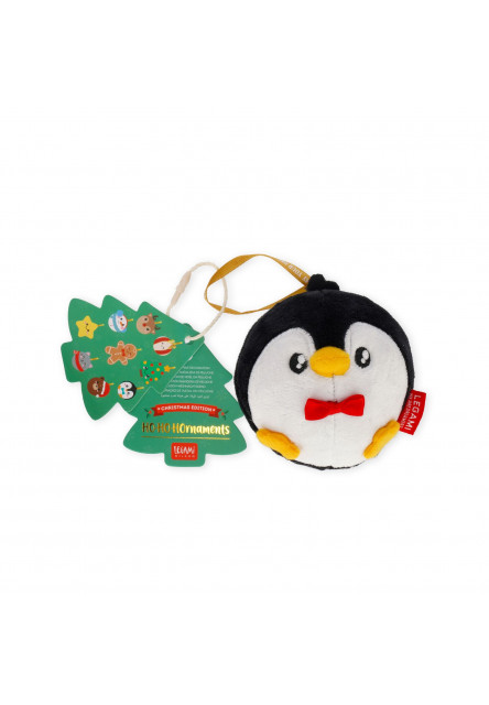Plyšová dekorácia Legami Plush Christmas Decoration - Oh-Oh-Ohrnaments - Penguin